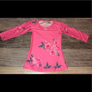 Pink tunic dress
